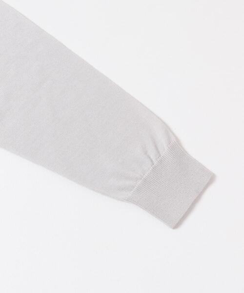 URBAN RESEARCH DOORS(アーバンリサーチドアーズ)の「LIFE STYLE TAILOR マシンウォッシャブルハイゲージモックニット(シャツ/ブラウス・メンズ・グレー系その他/ブラウン系その他/ネイビー/アイボリー・MEDIUM/LARGE)」の17枚目の写真