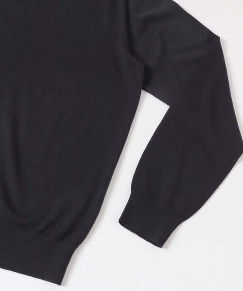 URBAN RESEARCH DOORS(アーバンリサーチドアーズ)の「LIFE STYLE TAILOR マシンウォッシャブルハイゲージモックニット(シャツ/ブラウス・メンズ・グレー系その他/ブラウン系その他/ネイビー/アイボリー・MEDIUM/LARGE)」の20枚目の写真