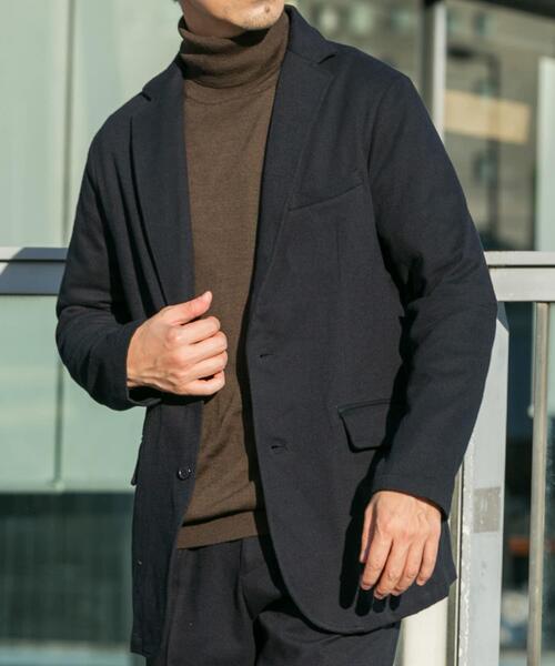 URBAN RESEARCH ROSSO MEN（アーバンリサーチロッソメン）の「『蓄熱 / XLサイズあり』アーバンリラックスサーモライトネルセットアップ（セットアップ・メンズ・ブラウン系その他/チャコールグレー/ネイビー・SMALL/MEDIUM/LARGE/X-LARGE）」の10枚目の写真