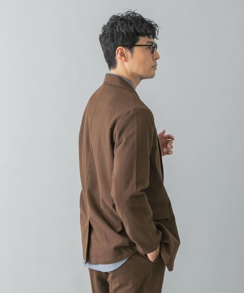 URBAN RESEARCH ROSSO MEN（アーバンリサーチロッソメン）の「『蓄熱 / XLサイズあり』アーバンリラックスサーモライトネルセットアップ（セットアップ・メンズ・ブラウン系その他/チャコールグレー/ネイビー・SMALL/MEDIUM/LARGE/X-LARGE）」の20枚目の写真