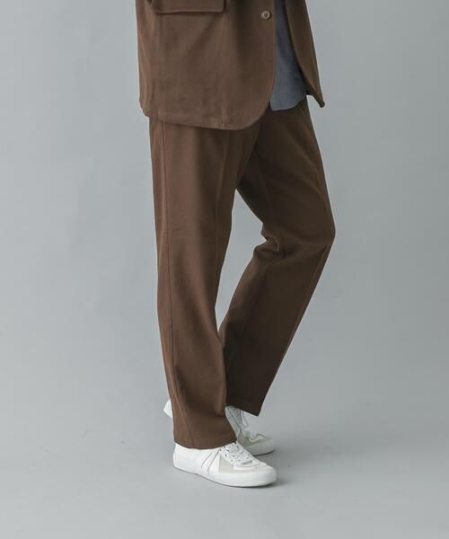 URBAN RESEARCH ROSSO MEN（アーバンリサーチロッソメン）の「『蓄熱 / XLサイズあり』アーバンリラックスサーモライトネルセットアップ（セットアップ・メンズ・ブラウン系その他/チャコールグレー/ネイビー・SMALL/MEDIUM/LARGE/X-LARGE）」の18枚目の写真