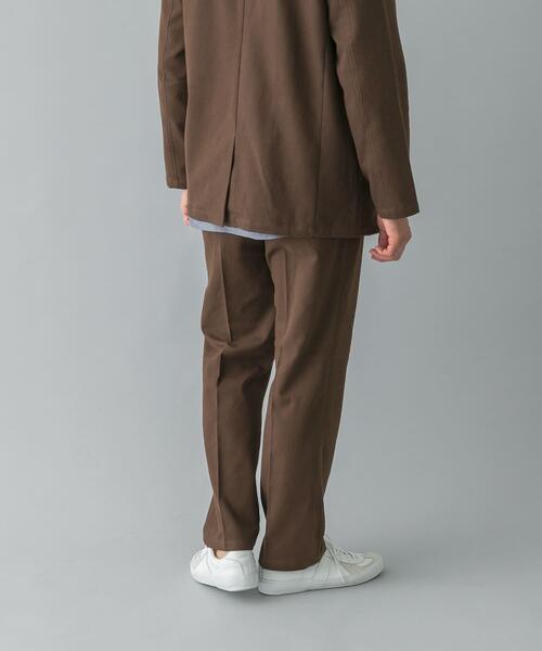 URBAN RESEARCH ROSSO MEN（アーバンリサーチロッソメン）の「『蓄熱 / XLサイズあり』アーバンリラックスサーモライトネルセットアップ（セットアップ・メンズ・ブラウン系その他/チャコールグレー/ネイビー・SMALL/MEDIUM/LARGE/X-LARGE）」の17枚目の写真