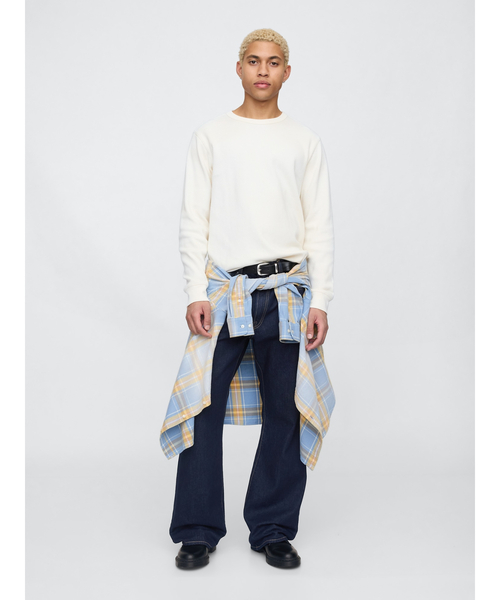 セール】ルーズフィット ブーツカットデニム（デニムパンツ）｜GAP