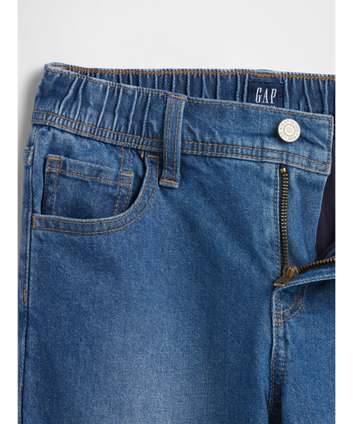 GAP(ギャップ)の「オリジナル ストレート 裏地付きデニム (キッズ)(デニムパンツ・キッズ・インディゴブルー・120cm/130cm/140cm/150cm/155cm/160cm/165)」の3枚目の写真
