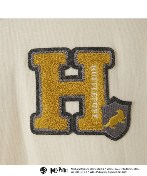 EASTBOY(イーストボーイ)の「トレーナー 襟付き裏毛 HarryPotter ハリーポッター HOGWARTS ホグワーツ(Tシャツ/カットソー・レディース・ダークグリーン系/オフホワイト/ブルー系/エンジ・11号/9号)」の5枚目の写真