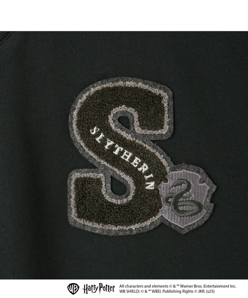 EASTBOY(イーストボーイ)の「トレーナー 襟付き裏毛 HarryPotter ハリーポッター HOGWARTS ホグワーツ(Tシャツ/カットソー・レディース・ダークグリーン系/オフホワイト/ブルー系/エンジ・11号/9号)」の7枚目の写真