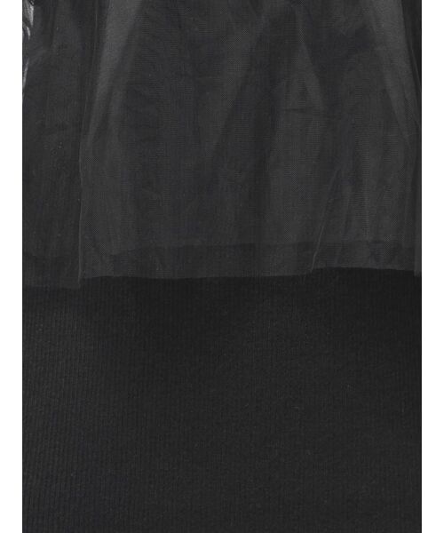 OUNNOUN(オウンノウン)の「【OUNNOUN】チュールブラウスレイヤードワンピ(ワンピース・レディース・グレー/ブラック/ピンク・FREE)」の12枚目の写真