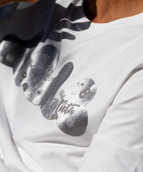 muta marine(ムータ・マリン)の「muta MARINE/ムータ マリン/別注 Emboss Frocky LS TEE(Tシャツ/カットソー・メンズ・ブラック/ホワイト・M/L/XL)」の22枚目の写真