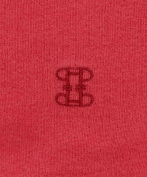 TICCA（ティッカ）の「TICCA | 〈別注〉 ダウニーウラケ ジップパーカー WOMEN（パーカー・レディース・ライトグレー/レッド/チャコール・F）」の13枚目の写真