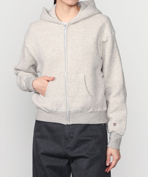 TICCA | 〈別注〉 ダウニーウラケ ジップパーカー WOMEN（パーカー