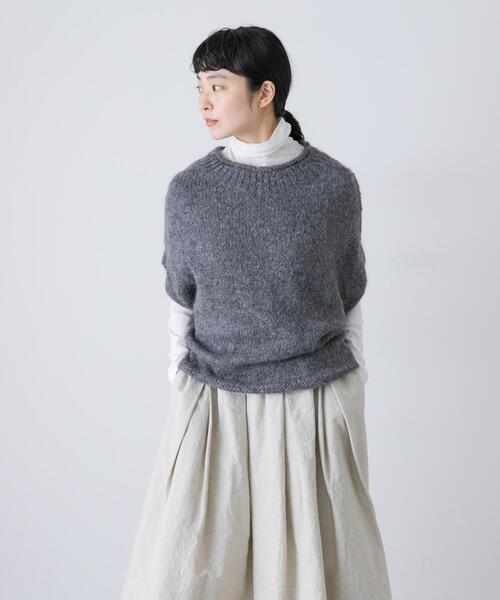 アルパカルーズベスト（ニット/セーター）｜かぐれ（カグレ）の