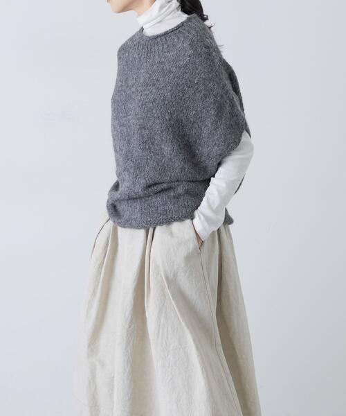 アルパカルーズベスト（ニット/セーター）｜かぐれ（カグレ）の