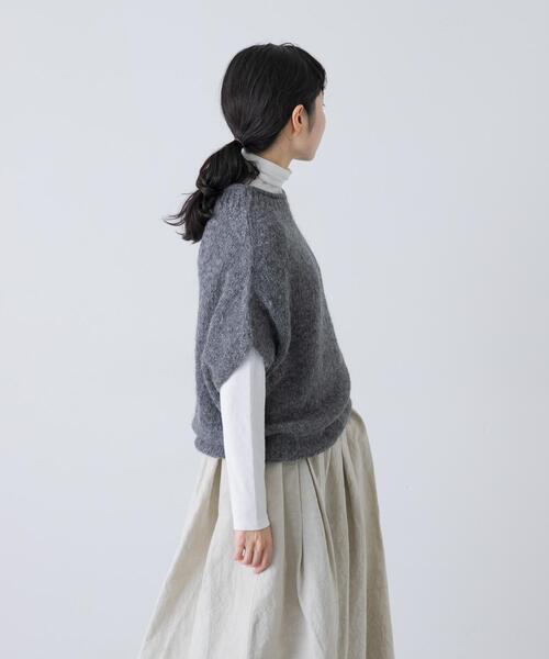 アルパカルーズベスト（ニット/セーター）｜かぐれ（カグレ）の