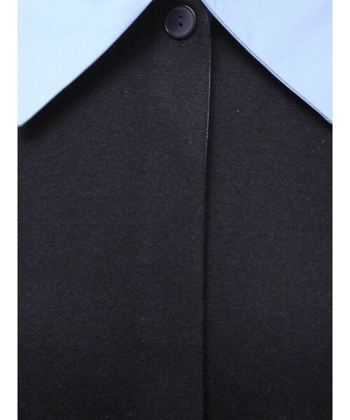 ELENDEEK(エレンディーク)の「バイカラーポロワンピース(ワンピース・レディース・ネイビー/アイボリー/グレー・FREE)」の6枚目の写真