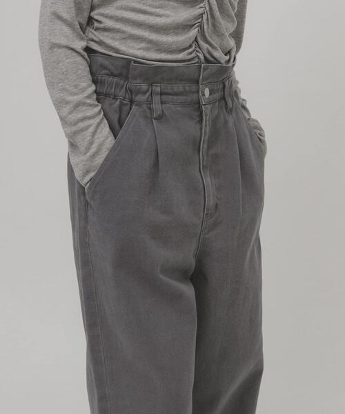 フリルウエストツイルパンツ（その他パンツ）｜KBF（ケイビーエフ）の