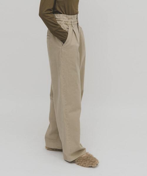 セール】フリルウエストツイルパンツ（その他パンツ）｜KBF