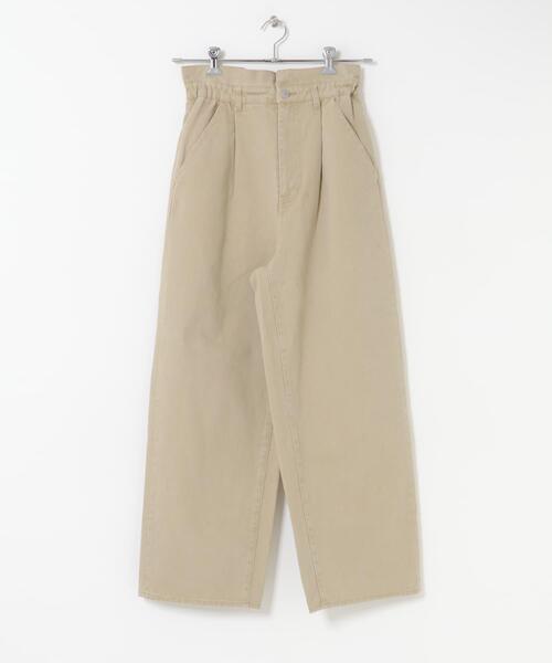 KBF（ケイビーエフ）の「フリルウエストツイルパンツ（その他パンツ・レディース・ベージュ/グレー/ブラウン・ONE）」の10枚目の写真