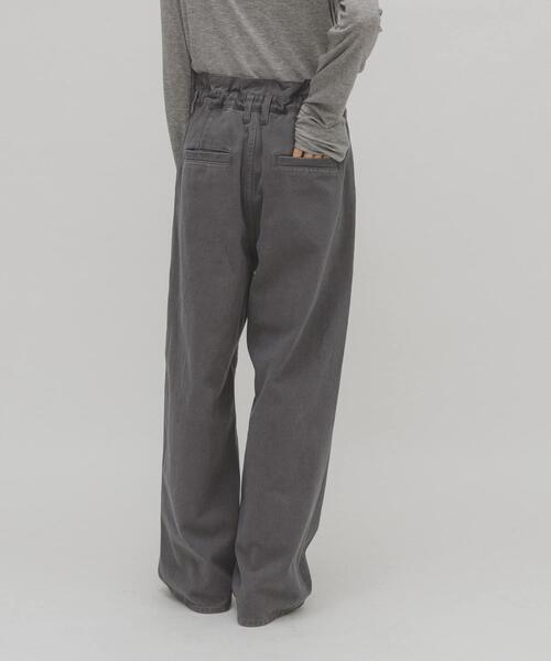 フリルウエストツイルパンツ（その他パンツ）｜KBF（ケイビーエフ）の