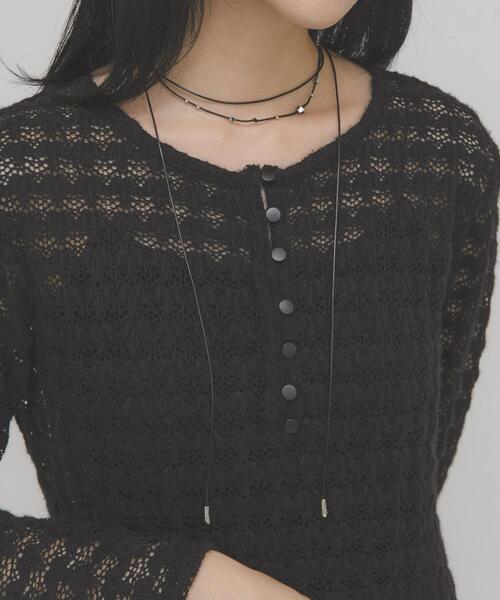 KBF(ケイビーエフ)の「チョーカーセットネックレス(ネックレス・レディース・ゴールド/シルバー・ONE)」の1枚目の写真