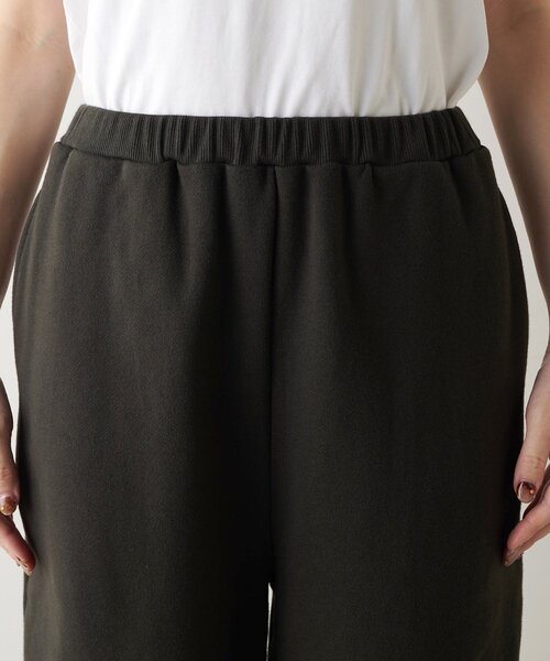 Whim Gazette（ウィムガゼット）の「裏毛ワイドパンツ（スウェットパンツ・レディース・モカ/チャコールグレー・FREE）」の16枚目の写真