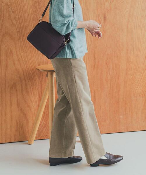 URBAN RESEARCH DOORS(アーバンリサーチドアーズ)の「『UR TECH』コーデュロイトラウザーパンツ(その他パンツ・レディース・ベージュ系その他/ライトグレー・SMALL/MEDIUM)」の17枚目の写真