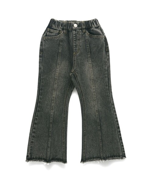 EDWIN（エドウィン）の「【Ou? by EDWIN】フレアデニムパンツ（デニムパンツ・キッズ・ブラック/サックスブルー・90/100/110/130/120/140/150）」の15枚目の写真
