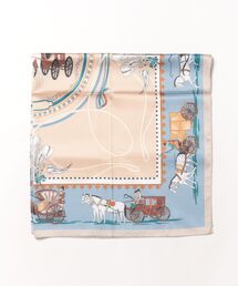 AVALON(U.Q) | ホース柄リバーシブルスカーフ(ストール/ショール)