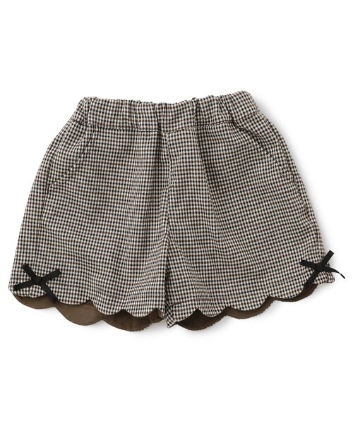apres les cours(アプレレクール)の「【リンク/ジュニア対応】サイドリボンスカラップショートパンツ(その他パンツ・キッズ・ブラック/アイボリー/ベージュ・80/90/100/110/120/130/140)」の17枚目の写真