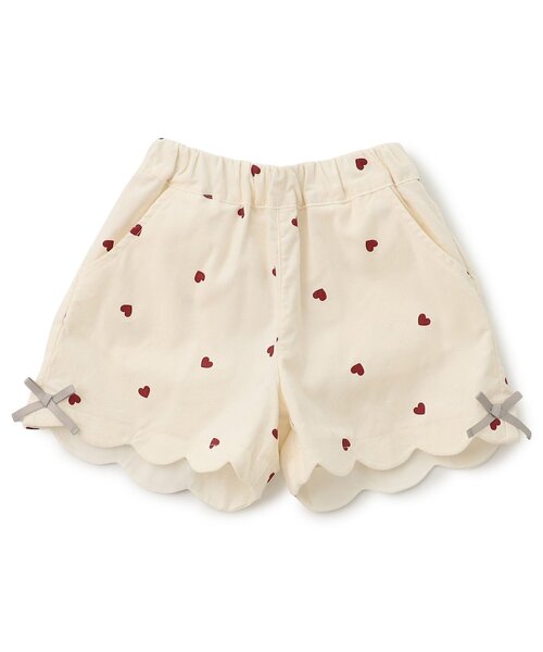 apres les cours(アプレレクール)の「【リンク/ジュニア対応】サイドリボンスカラップショートパンツ(その他パンツ・キッズ・ブラック/アイボリー/ベージュ・80/90/100/110/120/130/140)」の18枚目の写真