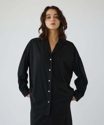 【RIM.ARK/リムアーク】Open collor F/Suede shirt JK/オープンカラー/スエードシャツジャケット