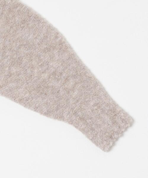 URBAN RESEARCH ROSSO WOMEN(アーバンリサーチ ロッソ)の「『WEB限定』Vネックカーブスリーブニット(ニット/セーター・レディース・ピンク系その他/チャコールグレー/モカ・FREE)」の9枚目の写真