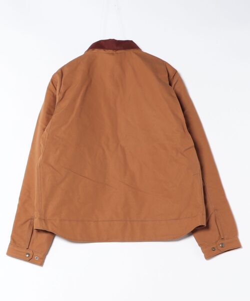Carhartt（カーハート）の「【Carhartt/カーハート】ダックデトロイトジャケット J001 103828（カバーオール・メンズ・ブラウン/ブラック・MEDIUM/X-LARGE/LARGE）」の3枚目の写真