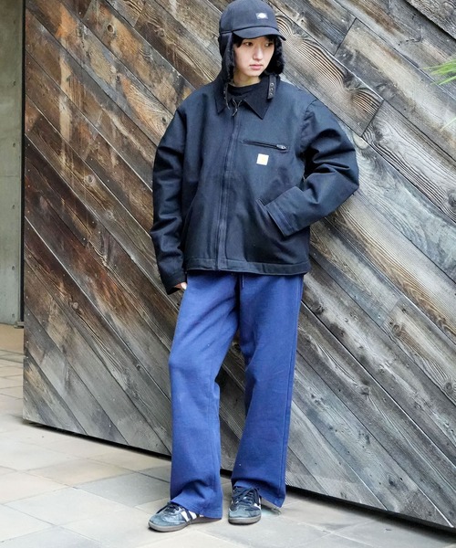 Carhartt（カーハート）の「【Carhartt/カーハート】ダックデトロイトジャケット J001 103828（カバーオール・メンズ・ブラウン/ブラック・MEDIUM/X-LARGE/LARGE）」の17枚目の写真