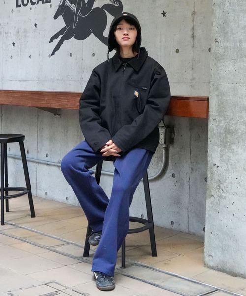 Carhartt（カーハート）の「【Carhartt/カーハート】ダックデトロイトジャケット J001 103828（カバーオール・メンズ・ブラウン/ブラック・MEDIUM/X-LARGE/LARGE）」の18枚目の写真