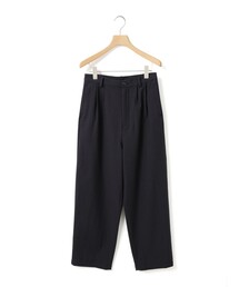 MidiUmi バックサテンツータックパンツ