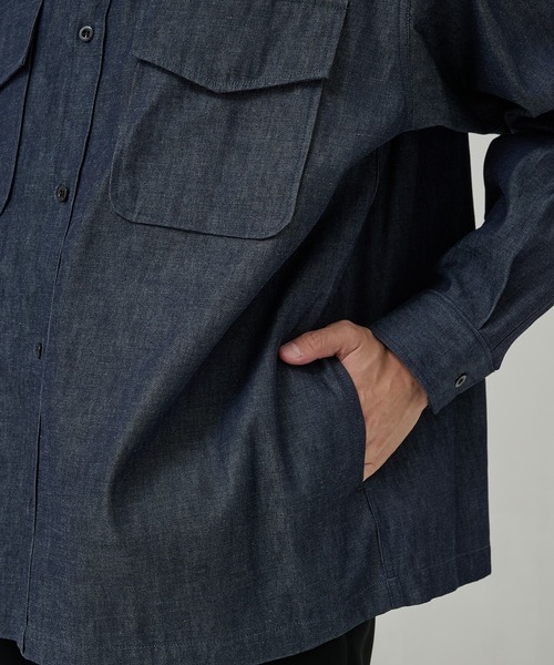 N.HOOLYWOOD(N.ハリウッド)の「【N.HOOLYWOOD/エヌハリウッド】別注 DENIM L/S SHIRTS(シャツ/ブラウス・メンズ・ブラック/ネイビー・36/38/40)」の17枚目の写真