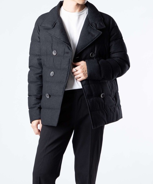 セール】HERNO DOWN JACKET ヘルノ ダブルブレスト ダウンジャケット 