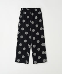 BIG DOT SWEAT JOGGER PANTS BLACK