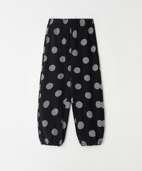 RONRON（ロンロン）の「BIG DOT SWEAT JOGGER PANTS BLACK（スウェットパンツ・レディース・その他・FREE）」の3枚目の写真