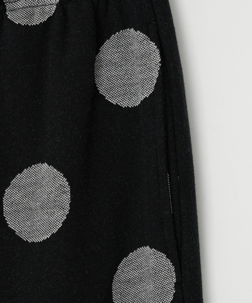 RONRON（ロンロン）の「BIG DOT SWEAT JOGGER PANTS BLACK（スウェットパンツ・レディース・その他・FREE）」の5枚目の写真