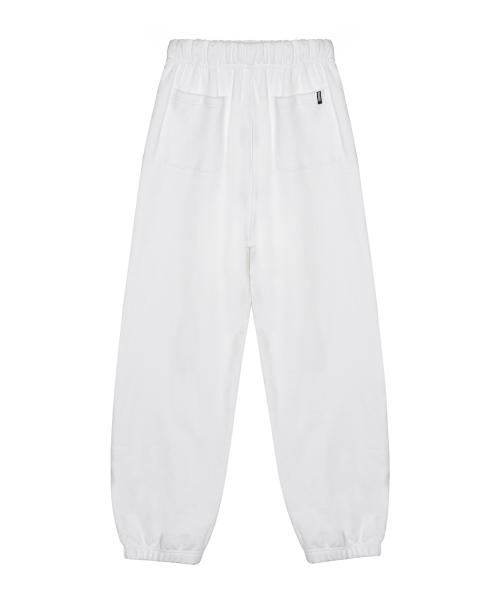 NICK&NICOLE(ニックアンドニコール)の「BUTTERFLY WIDE QUALITY PANTS_IVORY(スウェットパンツ・レディース・その他・MEDIUM/LARGE)」の5枚目の写真