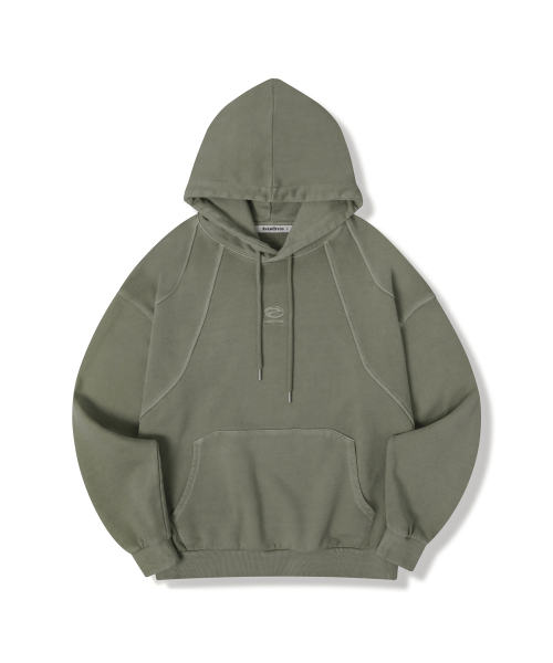 AVANDRESS(アバンドレス )の「Sunground Hoody PIGMENT WASHING BLACK(パーカー・レディース・ライトブラック・SMALL/MEDIUM/LARGE)」の6枚目の写真