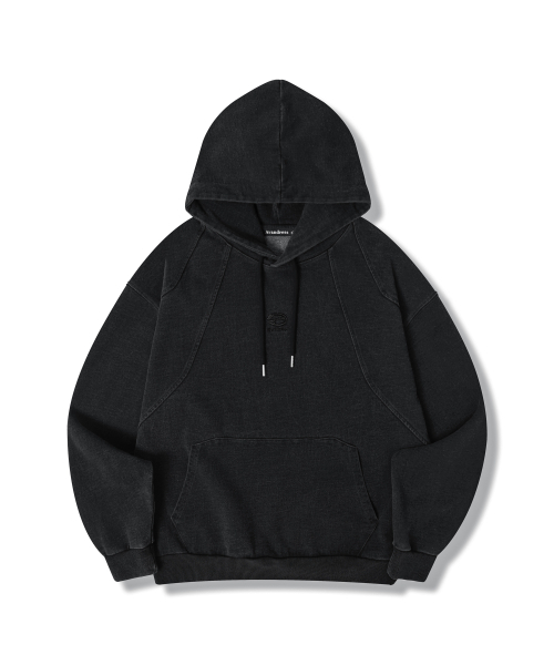AVANDRESS(アバンドレス )の「Sunground Hoody PIGMENT WASHING BLACK(パーカー・レディース・ライトブラック・SMALL/MEDIUM/LARGE)」の7枚目の写真