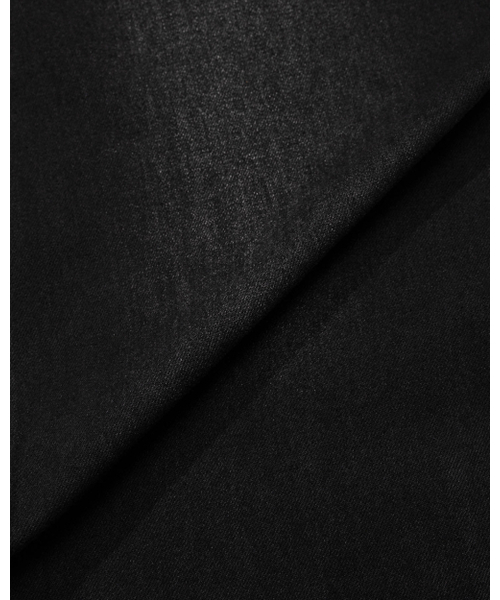 MOAA（モア）の「Fray pocket Wide JEANS (WASHED BLACK)（デニムパンツ・レディース・その他・SMALL/MEDIUM）」の5枚目の写真