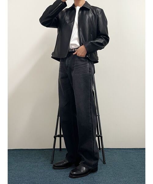 MUSINSA STANDARD（ムシンサスタンダード）の「リラックスフィットクルーネックストリングTシャツ[クリーム]（Tシャツ/カットソー・メンズ・その他・SMALL/MEDIUM）」の16枚目の写真