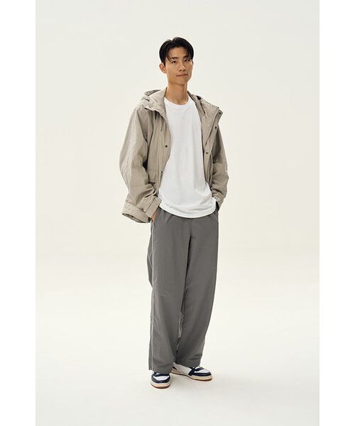 MUSINSA STANDARD（ムシンサスタンダード）の「スーピマリラックスドクルーネックTシャツ[ホワイト]（Tシャツ/カットソー・メンズ・その他・SMALL/MEDIUM/LARGE/X-LARGE/XX-LARGE/XXX-LARGE）」の13枚目の写真