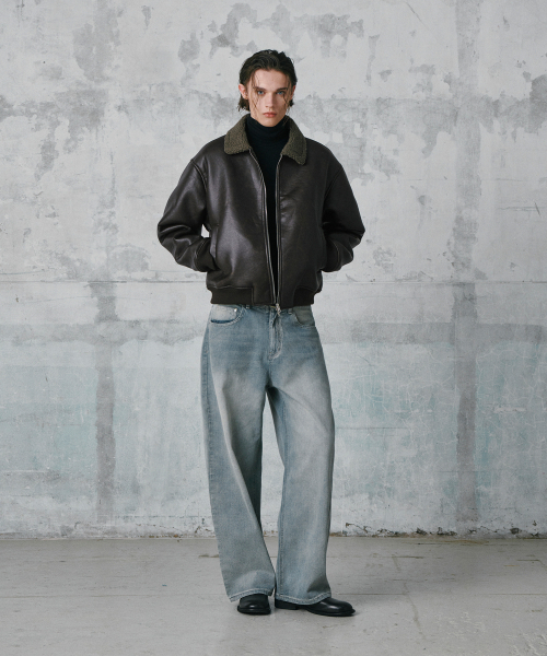 GLW(ジーエルダブリュ)の「ヴィンテージムートンボンバー ブラウン(ムートンコート・レディース・その他・SMALL/MEDIUM/LARGE)」の16枚目の写真