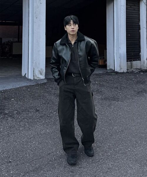 GLW(ジーエルダブリュ)の「ヴィンテージムートンボンバー ブラウン(ムートンコート・レディース・その他・SMALL/MEDIUM/LARGE)」の6枚目の写真