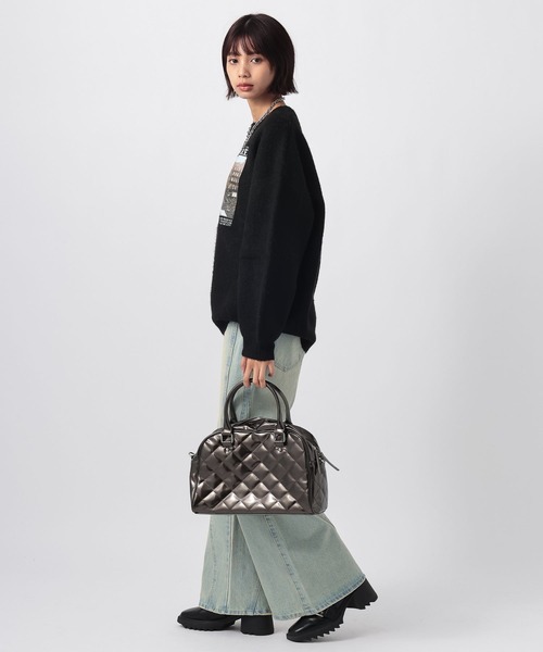 PAGEBOY（ページボーイ）の「フォトプリントニットプルオーバー（ニット/セーター・レディース・ブラック/グレー/レッド・FREE）」の7枚目の写真