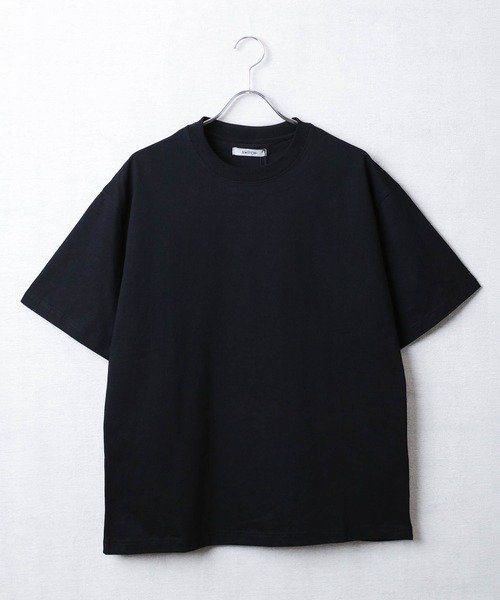 SWITCH BY ARCH(スイッチバイアーチ)の「【W】【it】【ARC】【SWITCH by ARCH】スーペリアコットン オーバーTシャツ(Tシャツ/カットソー・レディース・ミント/ライトベージュ/グレー系その他/ブラック・X-LARGE/LARGE)」の1枚目の写真